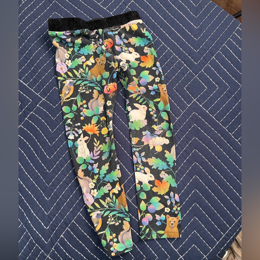 Whooli Chen x H&M collab Forest Friends leggings - the cutest.
